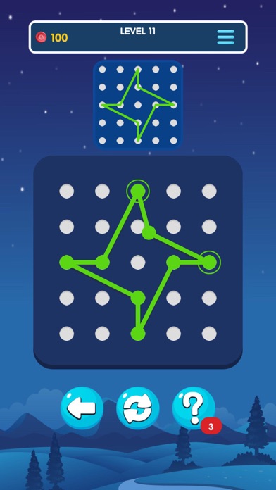 Screenshot #2 pour Sky Lines - Puzzle Game