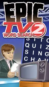 Epic TV Word Search 2 - huge television wordsearch screenshot #1 for iPhone