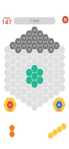 Hexa Block King screenshot #3 for iPhone