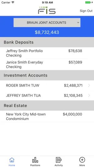 FIS Milwaukee Trust screenshot 2