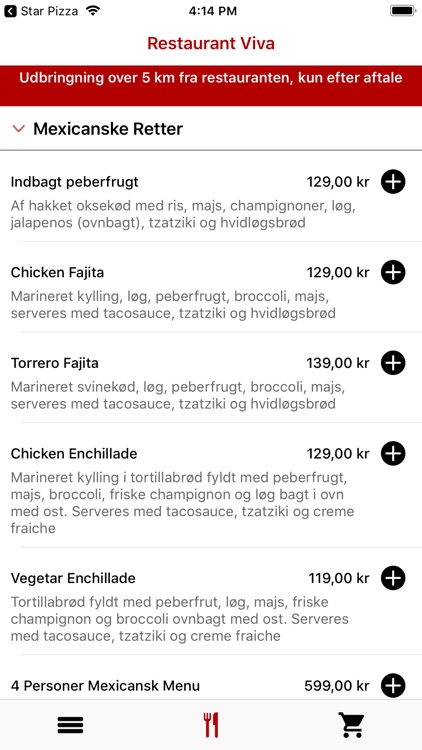 Restaurant Viva, Aabenraa screenshot-3