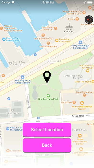 MeetHere - meetup with friends iPhone screenshot 3 - Social Networking app