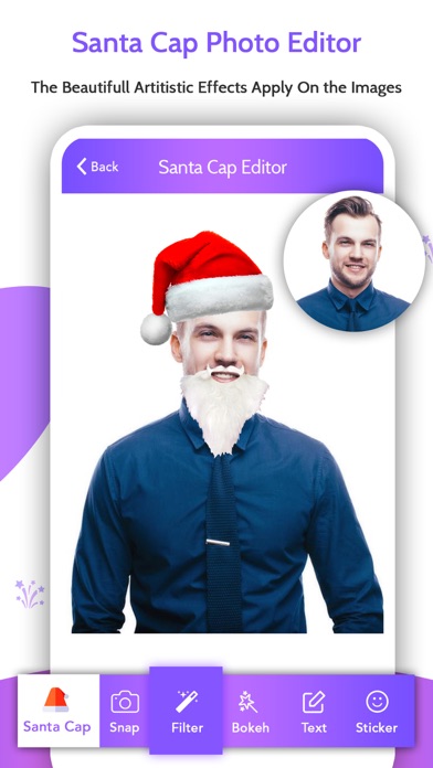 Santa Cap Photo Editor - Booth screenshot 3