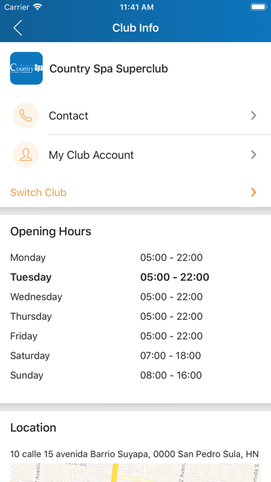 Screenshot #2 pour GIMNASIO COUNTRY SPA