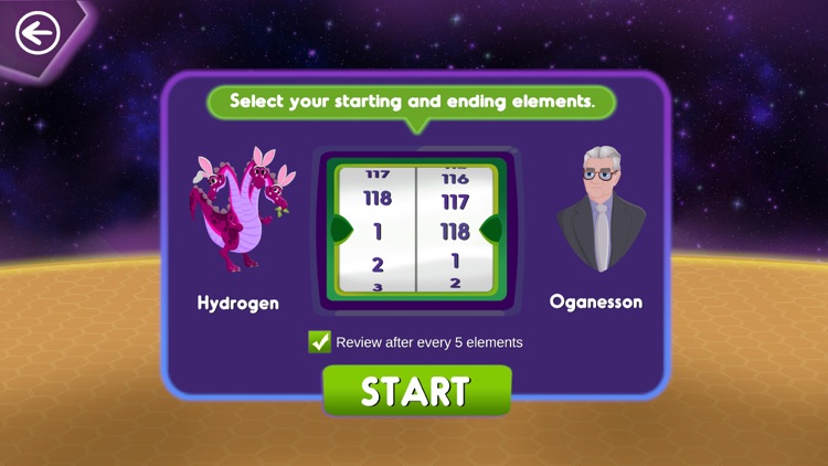 Memory Game for Periodic Table