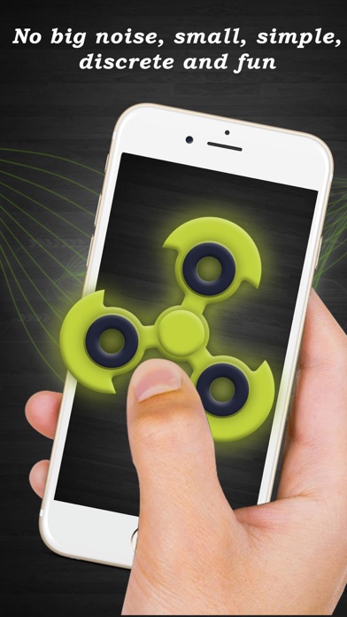 Screenshot #3 pour Neon Fidget Spinner Simulator