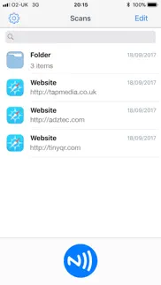 nfc reader & scanner iphone screenshot 1
