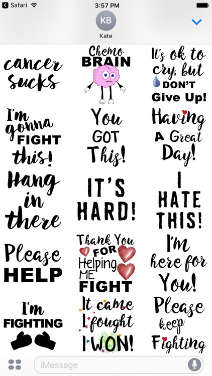 Bladder Cancer Stickers screenshot-3