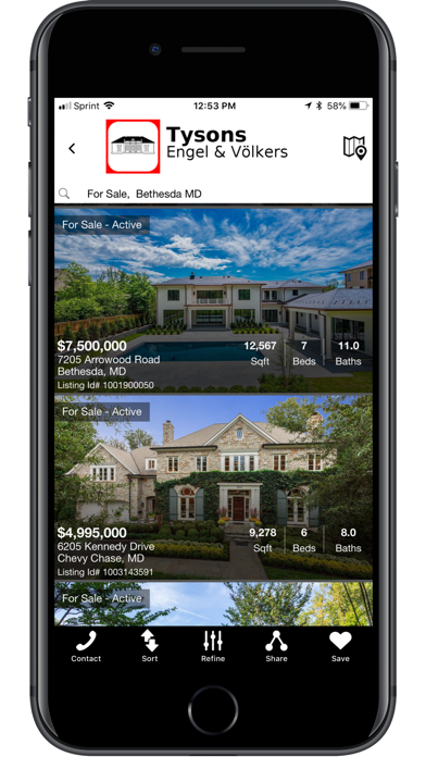 Screenshot #2 pour EV Real Estate Search