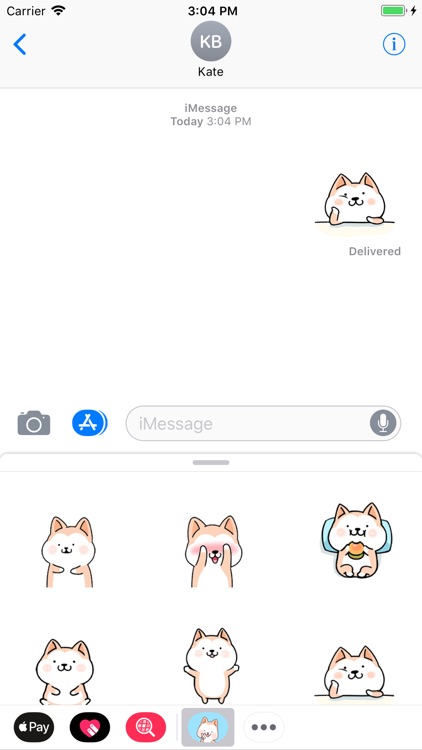 Hachi:Akita Dog Animated Emoji