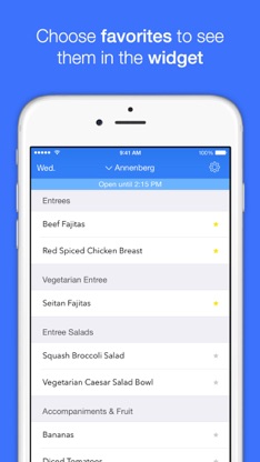 College Menus screenshot 4