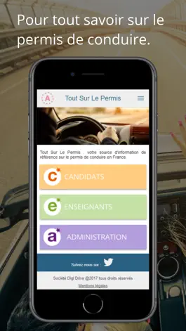 Game screenshot Tout Sur Le Permis mod apk
