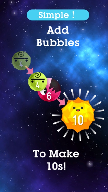 SUM! Planets -Simple Math Game
