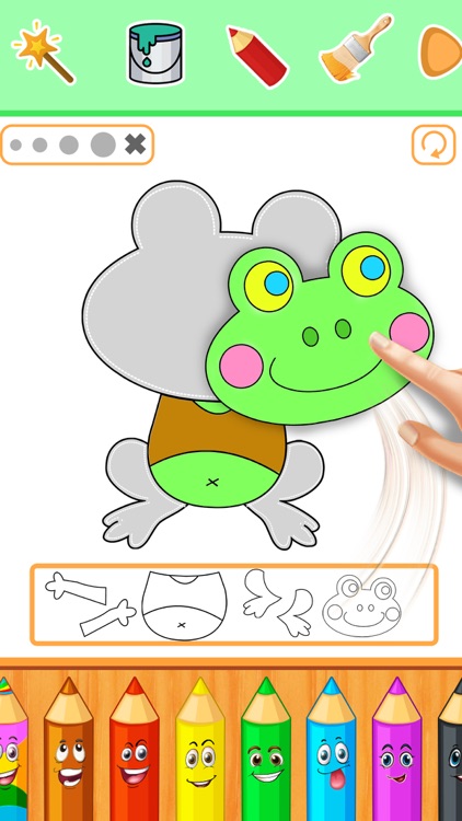 Coloring Book Puzzle Art