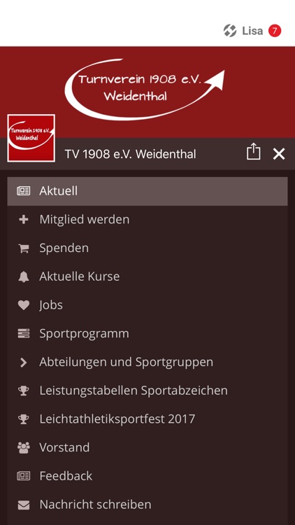 Turnverein 1908 eV. Weidenthal