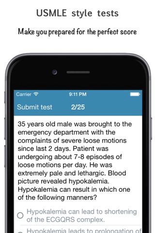 USMLE Step 1 Smartcards  tests screenshot 3