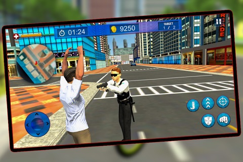 Police Bicycle Chase 3D screenshot 2