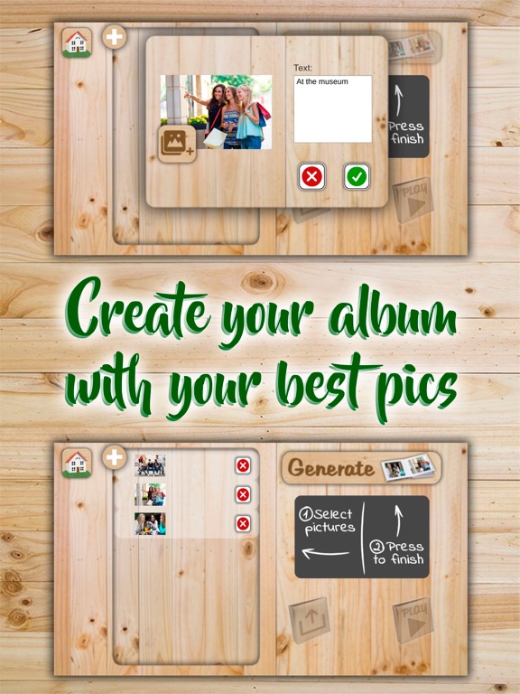 VidBook - Photo book creator iPad screenshot 4 - Photo & Video app