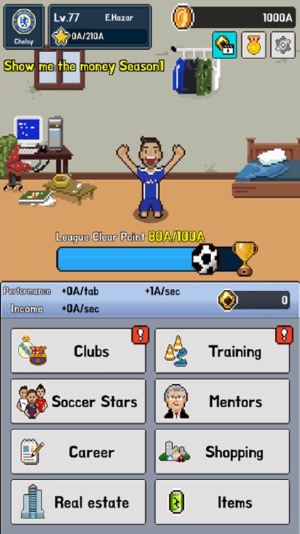 Soccer Star Clicker