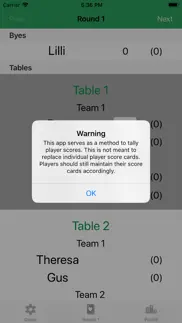 euchre tournament scorekeeper iphone screenshot 3