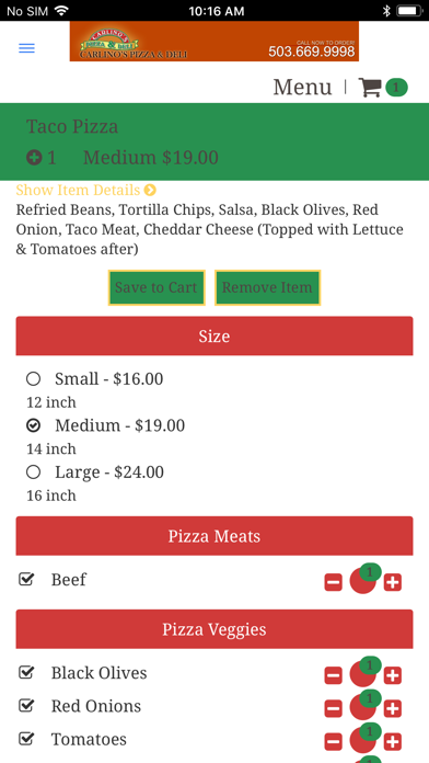 Carlino's Pizza & Deli screenshot 4