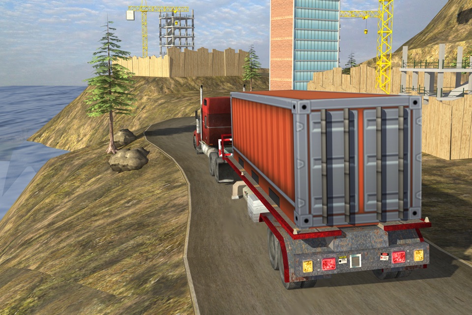 Construction Transport Truck3D screenshot 4