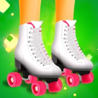 女の子のスケーター - 女の子は、フリーゲームスケート