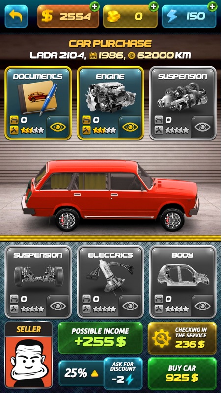 Racer Career Simulator screenshot 1