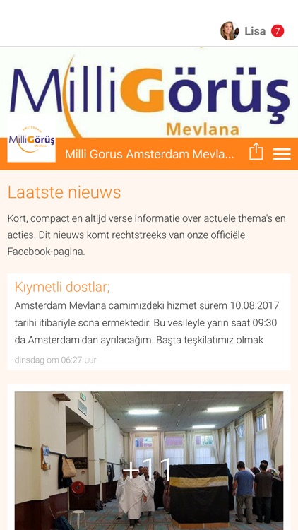 Milli Gorus Amsterdam Mevlana