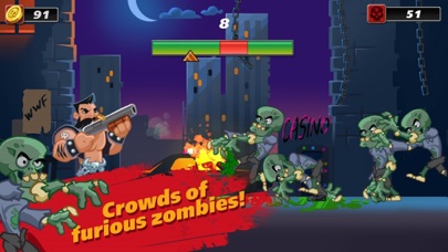 Screenshot #2 pour One Finger Zombie Shooter