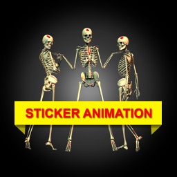 Skeleton emoji halloween