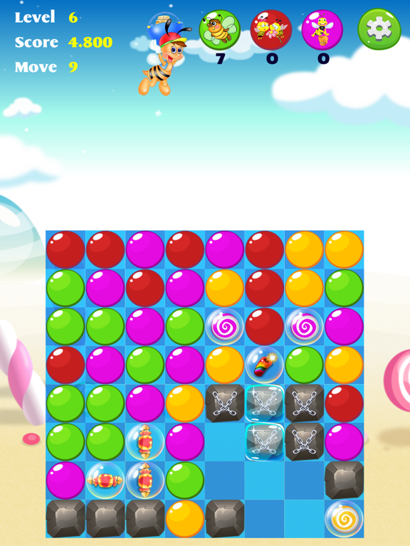 Screenshot #4 pour Bubble Honey Pop - New Match 3