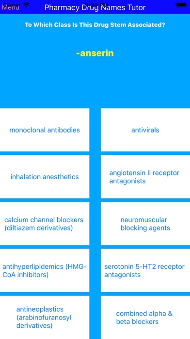 Pharmacy Drug Names Tutor screenshot 3