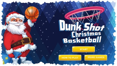 Dunk Shot Christmas:Basketball screenshot 1