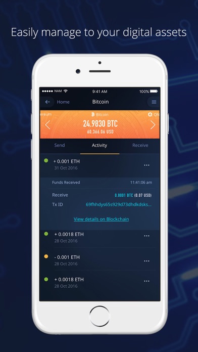 Quanta Wallet screenshot 2