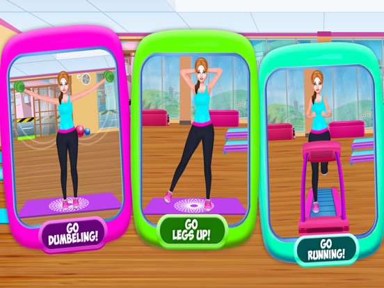 High School Fitness Athlete iPad screenshot