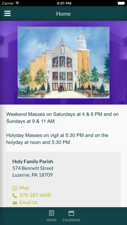 Holy Family Parish - Luzerne, PA