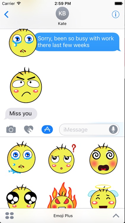 Emoji Plus - Animated Expression GIF screenshot-4