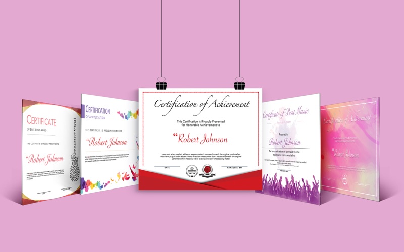 Screenshot #2 pour Certificate Templates by CA