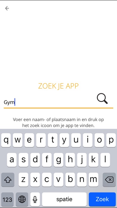 Mijn Gym App screenshot 2