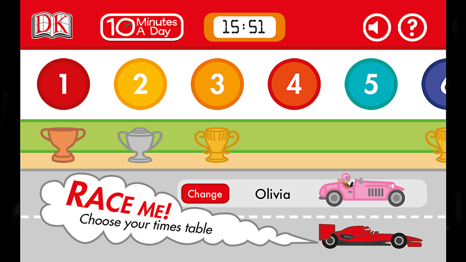 #1. 10 Minutes a Day Times Tables (iOS) 由: Dorling Kindersley