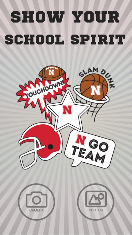 Nebraska Cornhuskers Selfie Stickers