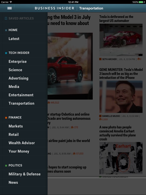 Business Insider iPad Edition