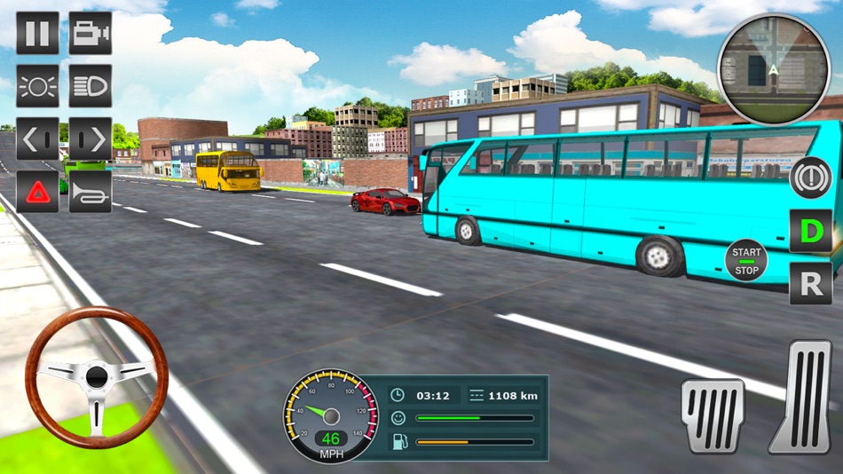 #3. Real Coach Bus Simulator 3D (iOS) Podle: 海龙 王
