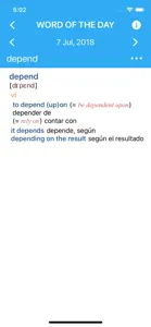 Collins Spanish Dictionary screenshot #1 for iPhone