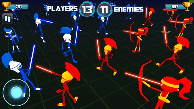 Wars of Star: Stick Warriors(圖1)-速報App