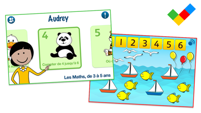 Screenshot #1 pour Les Maths, de 3 à 5 ans