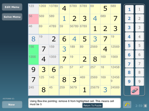 dkm Sudoku HD screenshot 4