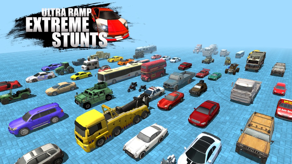 #1. Ultra Ramp Extreme Stunts (iOS) 由: BigCode Games Pvt Ltd
