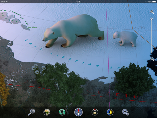 Earth 3D - Animal Atlas iPad app afbeelding 4